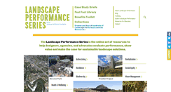 Desktop Screenshot of landscapeperformance.org